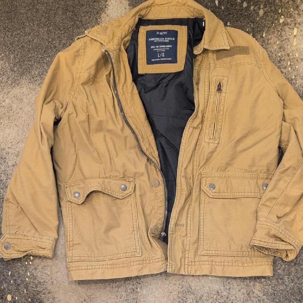 American Eagle Outfitters Men's Brown Field Jacket